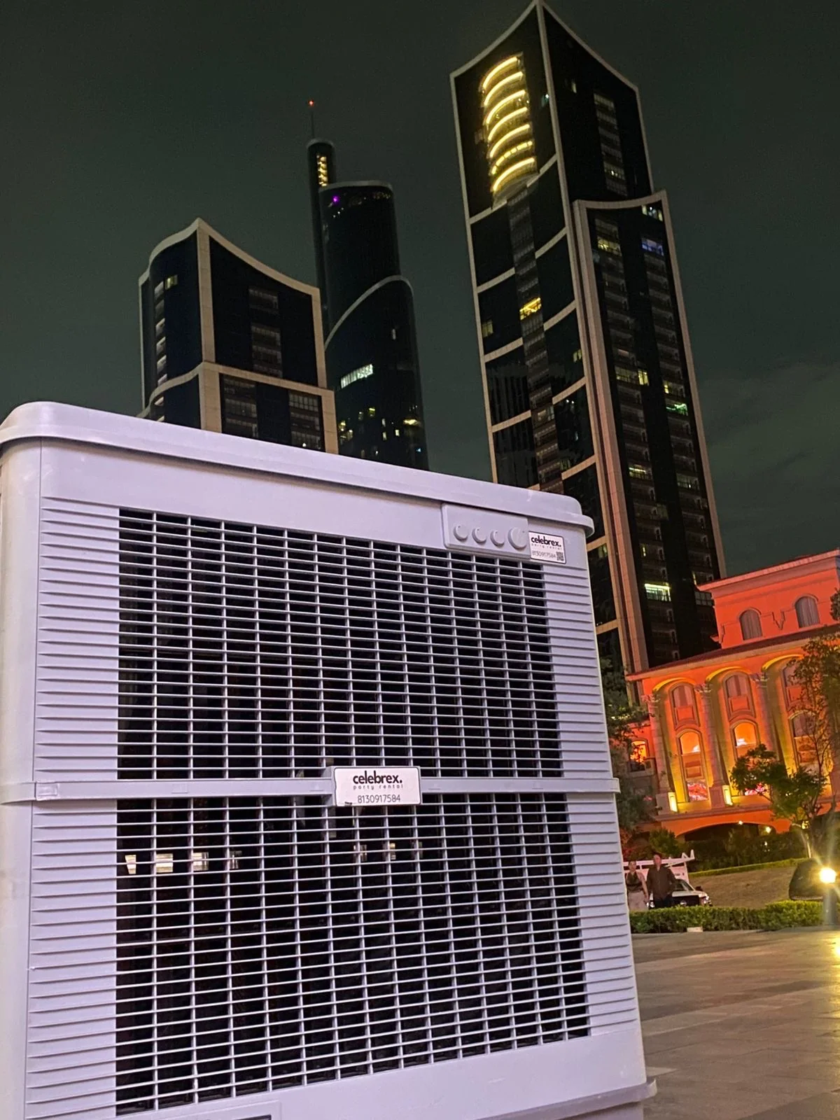 Equipo de climatización nocturno